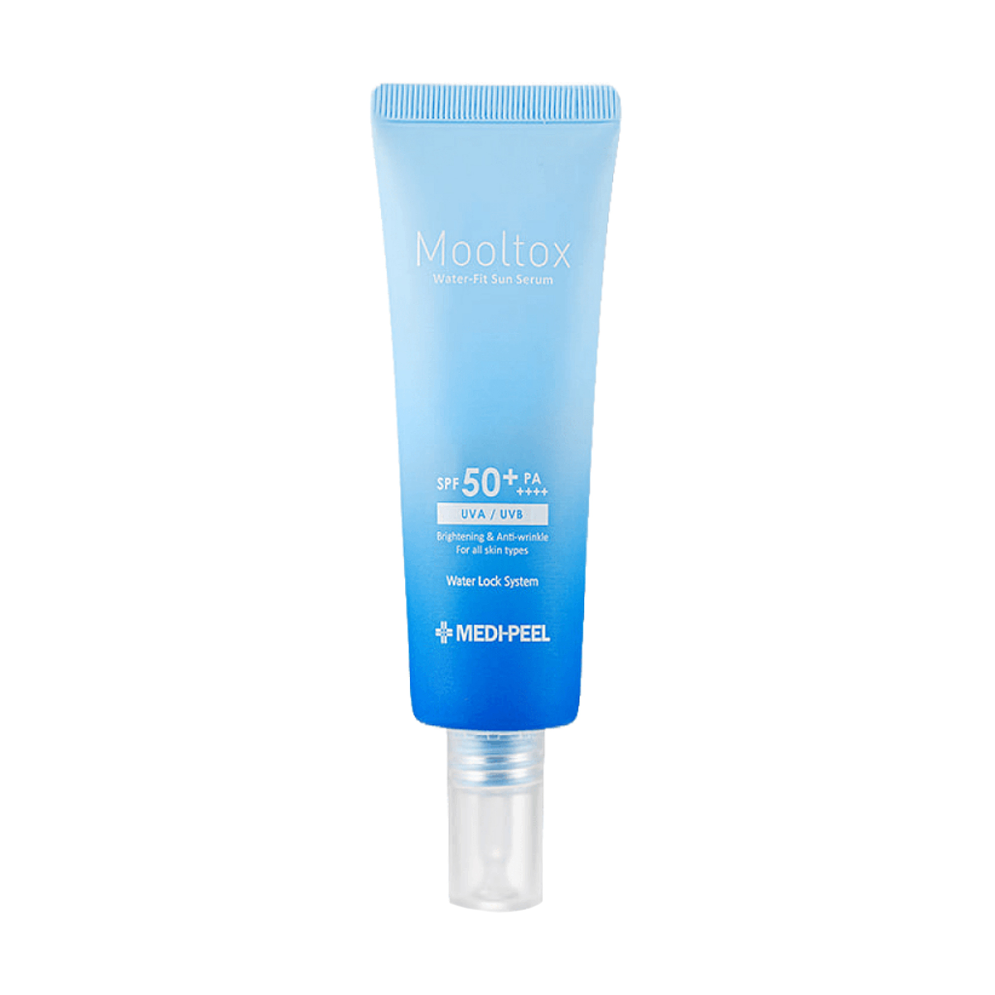 Сонцезахисна сироватка для обличчя Medi-Peel Mooltox Water-Fit Sun Serum SPF 50+ PA++++, 50 мл
